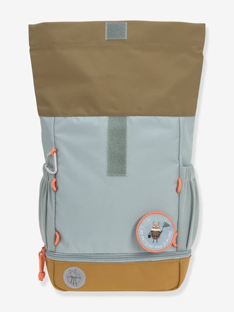 Mini sac à dos LÄSSIG Rolltop Nature Bleu clair+Noisette+Olive clair 5 - vertbaudet enfant 