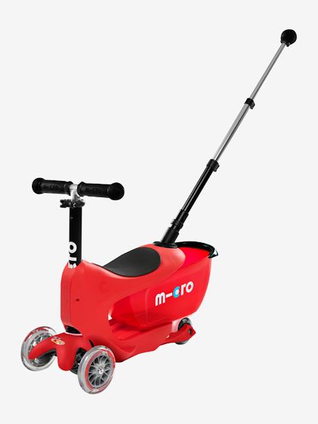 Trottinette évolutive Mini 2Go Deluxe MICRO rouge+vert 1 - vertbaudet enfant 