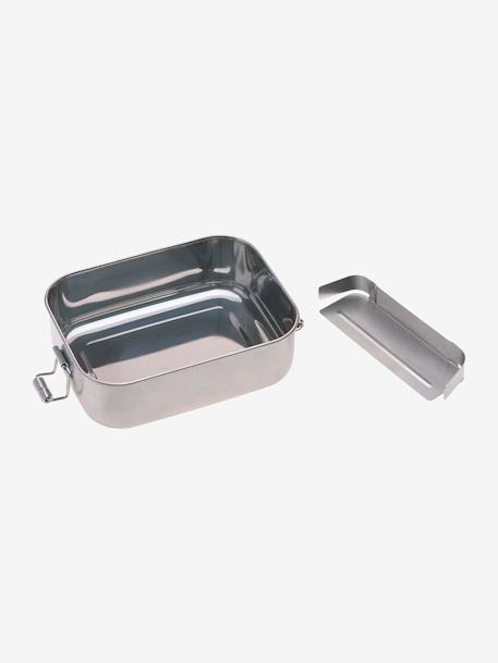 Boîte à goûter LÄSSIG inox bambou Adventure 5 - vertbaudet enfant 