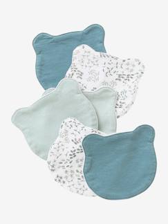 Lingette lavable bébé coton à motifs/éponge de coton - Hop-la-couche