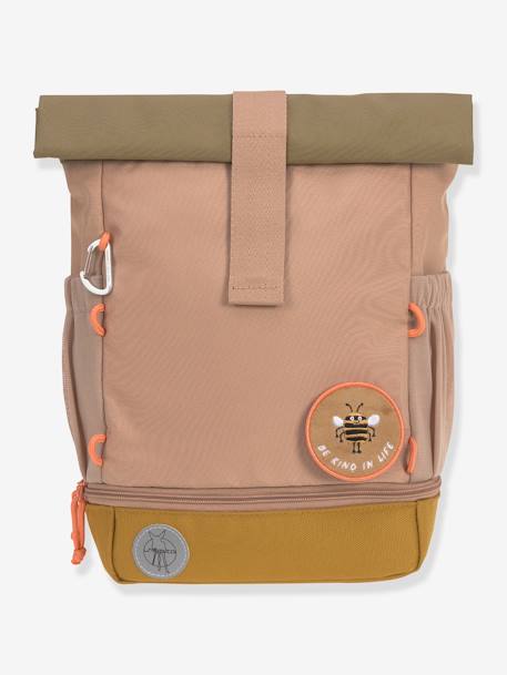 Mini sac à dos LÄSSIG Rolltop Nature Bleu clair+Noisette+Olive clair 15 - vertbaudet enfant 