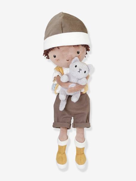 Poupée Jake - 35 cm - LITTLE DUTCH marron 2 - vertbaudet enfant 