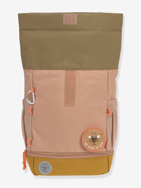 Mini sac à dos LÄSSIG Rolltop Nature Bleu clair+Noisette+Olive clair 17 - vertbaudet enfant 