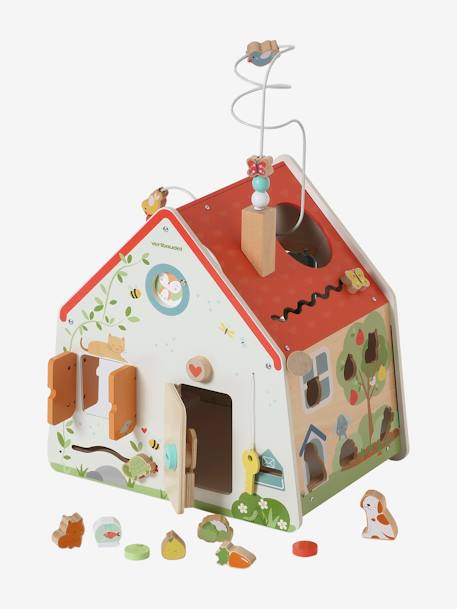 Grande maison d'activités en bois FSC® bois 3 - vertbaudet enfant 