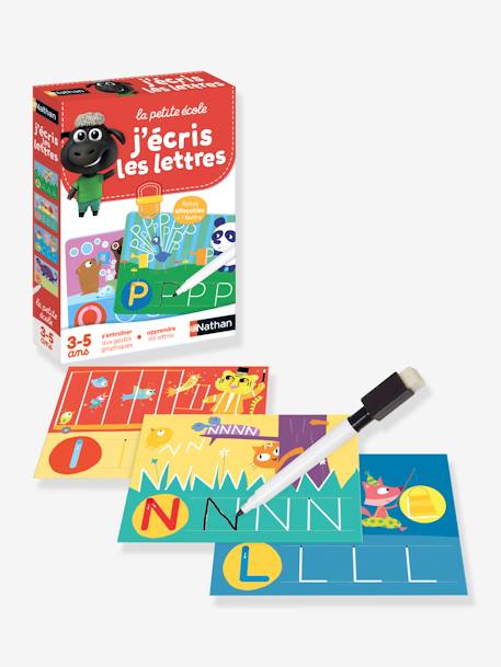 J'écris les lettres NATHAN bleu 1 - vertbaudet enfant 