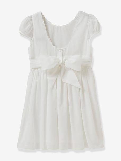 Robe Thelma fille CYRILLUS - Collection fêtes et mariages blanc 2 - vertbaudet enfant 