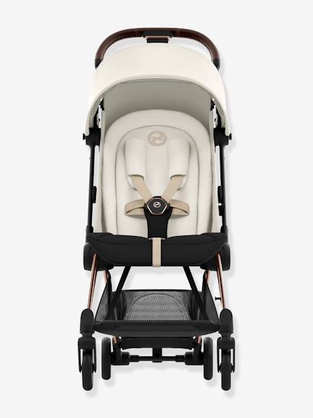 Poussette CYBEX Platinum Coya Chrome brown/Sepia black+Matt black/Sepia black+Rosegold/Off white 26 - vertbaudet enfant 