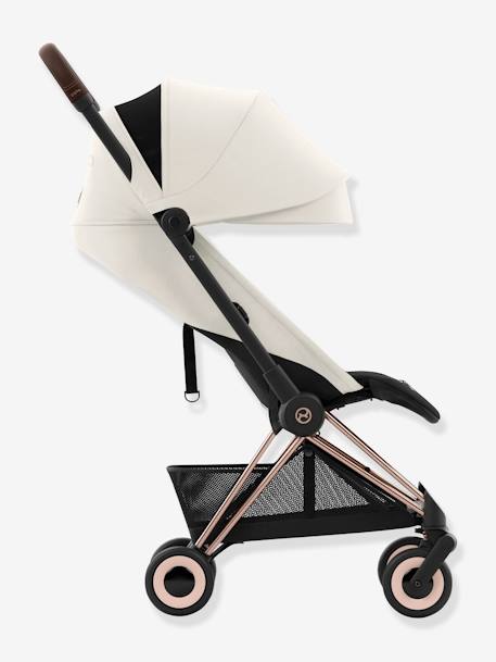 Poussette CYBEX Platinum Coya Chrome brown/Sepia black+Matt black/Sepia black+Rosegold/Off white 24 - vertbaudet enfant 