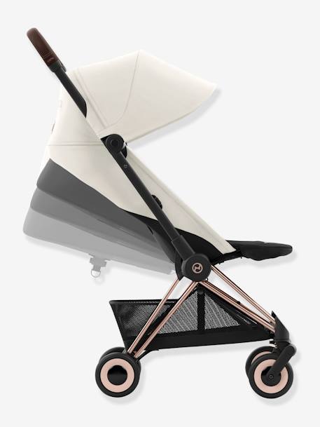 Poussette CYBEX Platinum Coya Chrome brown/Sepia black+Matt black/Sepia black+Rosegold/Off white 25 - vertbaudet enfant 