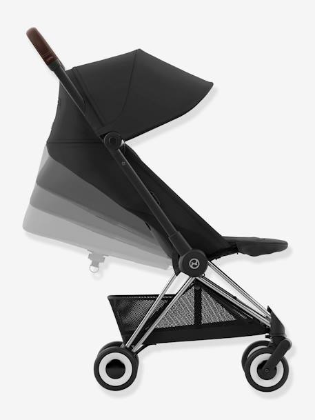 Poussette CYBEX Platinum Coya Chrome brown/Sepia black+Matt black/Leaf green+Matt black/Peach pink+Matt black/Sepia black+Rosegold/Leaf green+Rosegold/Off white+Rosegold/Sepia black 2 - vertbaudet enfant 