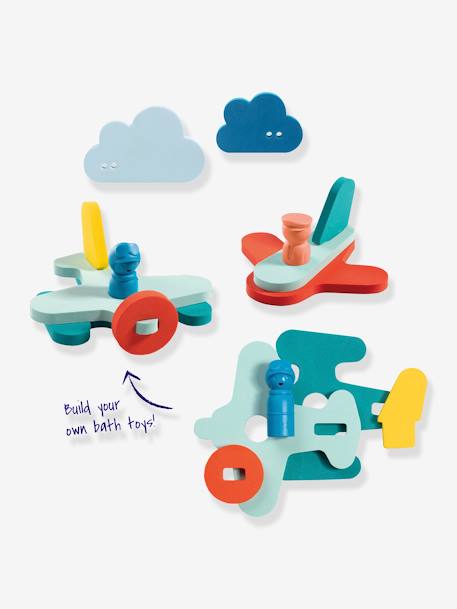 Puzzle de bain Friends - QUUT bleu+BLEU+BLEU+BLEU+BLEU 1 - vertbaudet enfant 