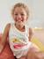 Pyjashort fille flamant rose en gaze pur coton rose 2 - vertbaudet enfant 