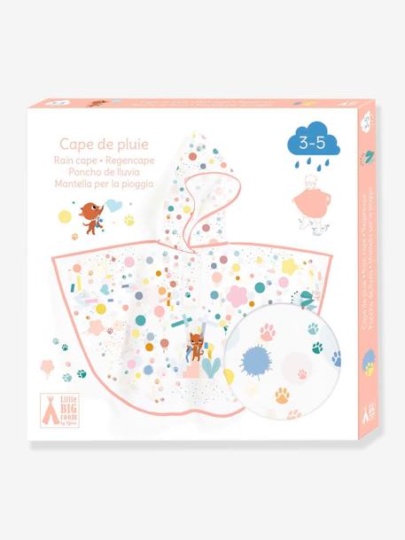 Cape de pluie 3/5 ans DJECO bleu+rose+rouge+vert 8 - vertbaudet enfant 