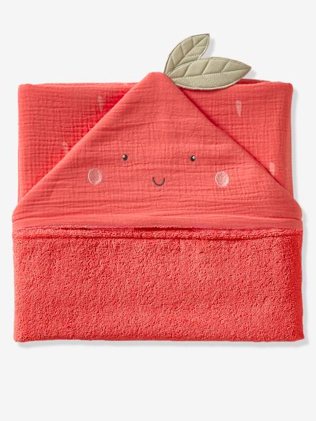 Cape de bain Fraise fraise 4 - vertbaudet enfant 