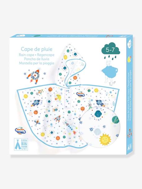 Cape de pluie 5/7 ans DJECO bleu+rose+rouge 4 - vertbaudet enfant 