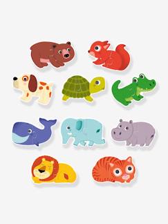 Jouet-Jeux éducatifs-Puzzles-Puzzle duo animaux DJECO