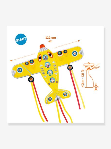 Cerf-volant maxi DJECO jaune+violet 2 - vertbaudet enfant 