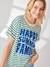 T-shirt mixte adulte capsule famille marin rayé vert 1 - vertbaudet enfant 