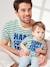 T-shirt mixte adulte capsule famille marin rayé vert 7 - vertbaudet enfant 