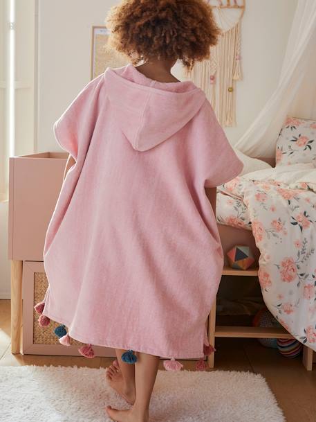 Poncho de bain GIPSY rose poudré 2 - vertbaudet enfant 