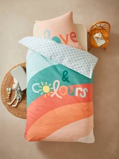 Parure enfant housse de couette + taie d'oreiller BOHO  - vertbaudet enfant