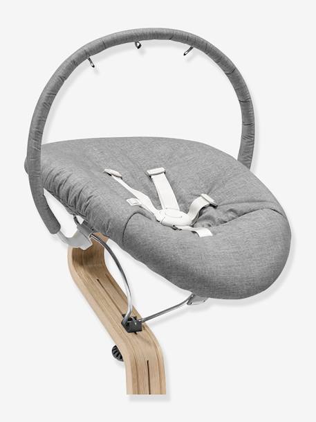 Transat Newborn Set Nomi STOKKE blanc+gris+noir 2 - vertbaudet enfant 