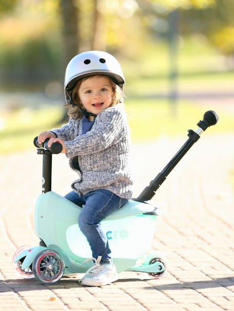 Trottinette évolutive Mini 2Go Deluxe MICRO rouge+vert 10 - vertbaudet enfant 