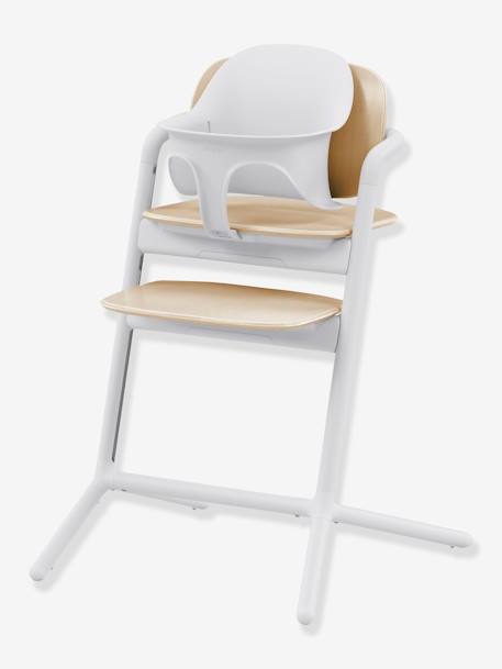 Set 4-en-1 chaise haute évolutive avec transat Cybex Lemo 2 Sand white+Stone blue+Stunning black+Suede grey 2 - vertbaudet enfant 
