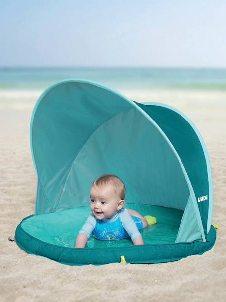 Tente anti-UV Abribaby LUDI bleu 7 - vertbaudet enfant 