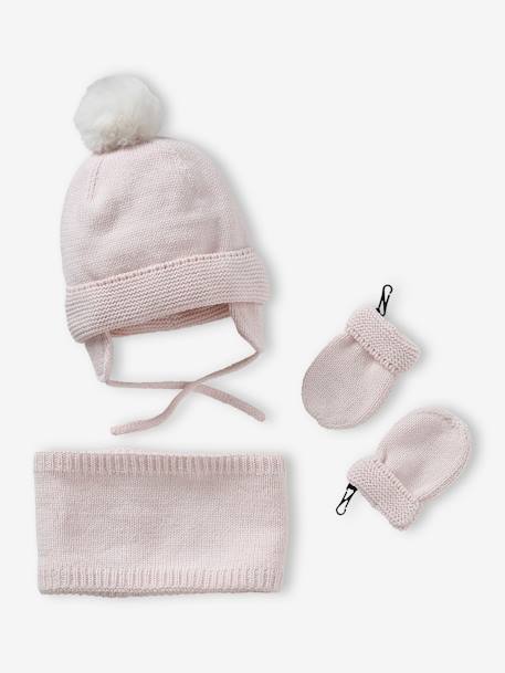 Bonnet bébé 18 mois - Écharpe et gants pour fille et garçon - vertbaudet