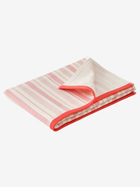 Serviette de plage / de bain fouta personnalisable rayé bleu+rayé rose 10 - vertbaudet enfant 