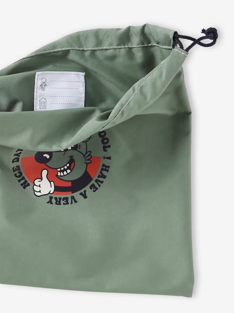 Sac à goûter pochette 'coolitude' garçon lichen 3 - vertbaudet enfant 