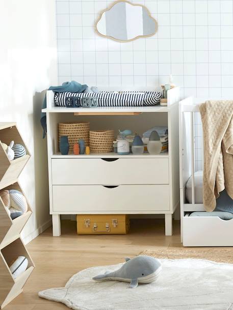 Commode à langer LIGNE HOLIDAYS blanc 4 - vertbaudet enfant 