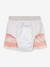 Short de bain LÄSSIG rayé blanc+rose nude 3 - vertbaudet enfant 