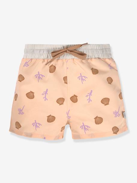 Short de bain LÄSSIG rayé blanc+rose nude 4 - vertbaudet enfant 