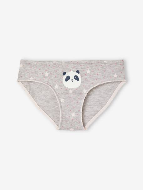 Lot de 7 culottes fille animaux blanc 7 - vertbaudet enfant 