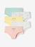 Lot de 5 shorties fille rose pâle 1 - vertbaudet enfant 