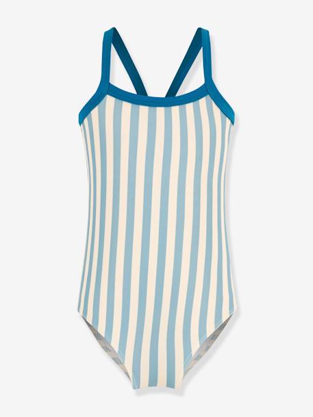 Maillot de bain 1 pièce PETIT BATEAU vert 1 - vertbaudet enfant 