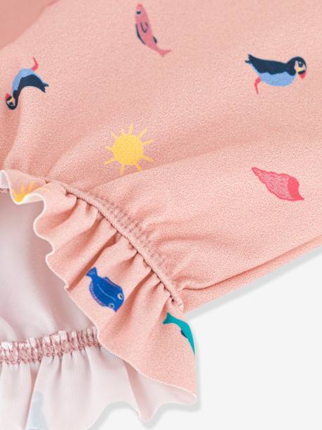 Maillot de bain 1 pièce PETIT BATEAU rose 3 - vertbaudet enfant 