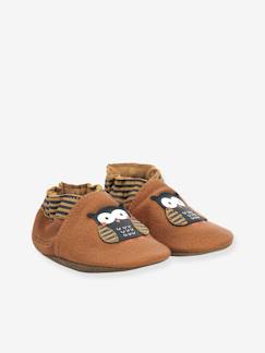 Chaussures-Chaussures bébé 17-26-Chaussons cuir souple bébé Hibou Choux 946770-10 ROBEEZ©