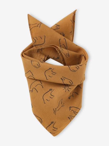 Foulard animaux personnalisable bébé garçon bronze 1 - vertbaudet enfant 