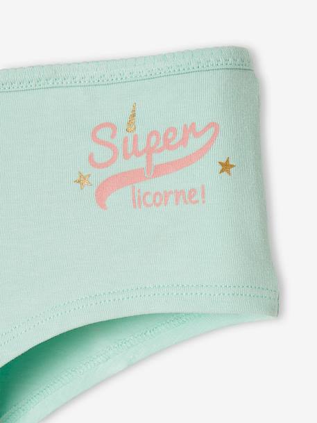 Lot de 5 shorties fille rose pâle 10 - vertbaudet enfant 