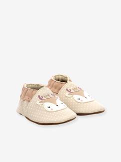 Chaussures-Chaussons cuir souple bébé Fancy Snow 874581-10 ROBEEZ©