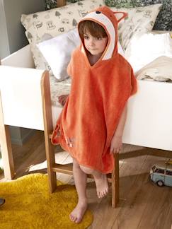 Linge de maison et décoration-Linge de bain-Poncho-Poncho de bain Renard