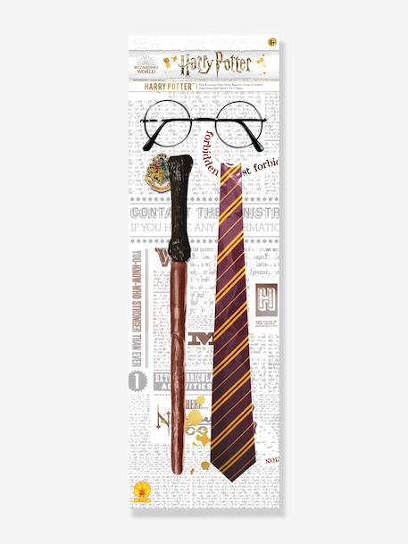 Pack Lunettes Baguette et Cravate Harry Potter - RUBIE'S bordeaux 1 - vertbaudet enfant 