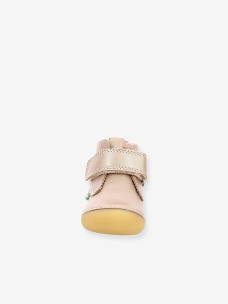 Bottillons cuir bébé Sabio 584344-10 KICKERS® 1ers pas rose 4 - vertbaudet enfant 