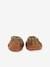 Chaussons cuir souple bébé Hibou Choux 946770-10 ROBEEZ© camel 4 - vertbaudet enfant 