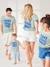 T-shirt mixte adulte capsule famille marin rayé vert 6 - vertbaudet enfant 