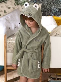 Linge de maison et décoration-Linge de bain-Peignoir de bain enfant Crocodile