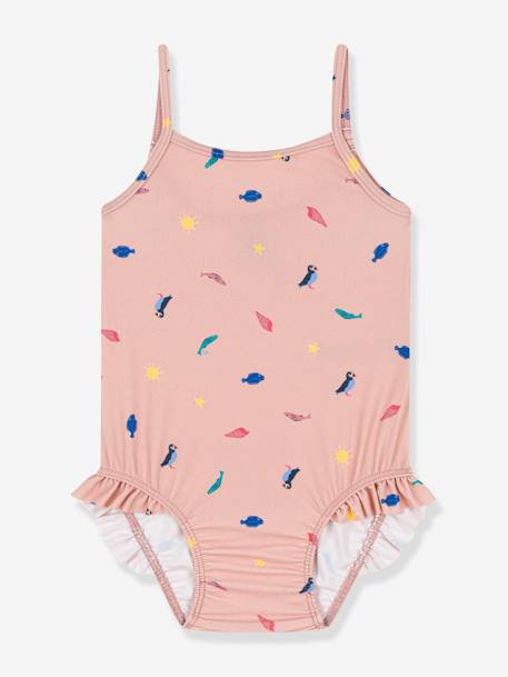 Maillot de bain 1 pièce PETIT BATEAU rose 1 - vertbaudet enfant 